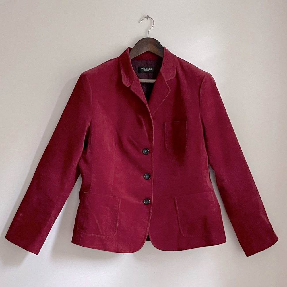 Talbots Corduroy Blazer